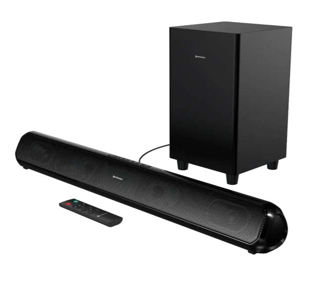 PURE SOUND PRO X1 100W HD Soundbar With Wired Subwoofer