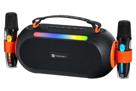 Apollo 20 30W Bluetooth Speaker With Dual Wireless Karaoke Mic