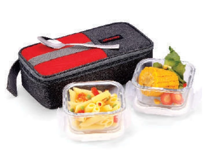 Freshco Glassware Lunch Box