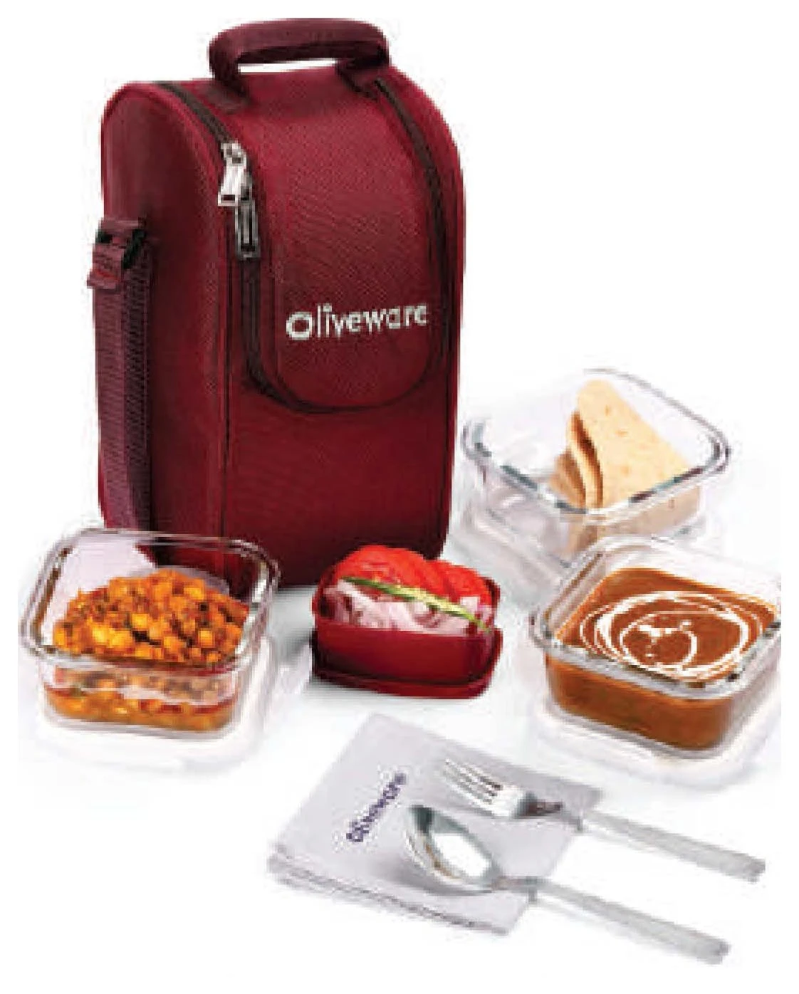 Executive Glassware Lunch Box