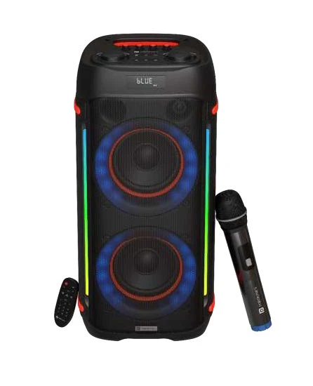 Iron Beats Iv 250w Party Speaker with Wireless Karaoke Mic