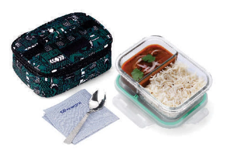 Elite 2 Compartment Lunch Box